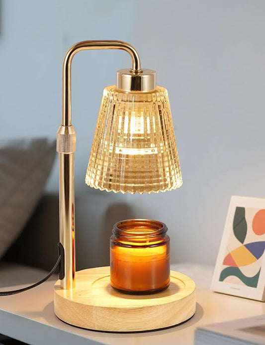 Candle Warmer Lamp with Timer Dimmable, Birthday Gifts for Women Mom, House Warming Gifts New Home Decor, Wax Melt Warmer for Jar Candles
