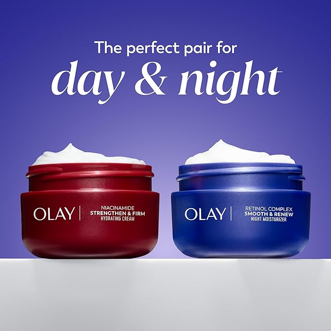 Olay Regenerist Radiance Retinol Face Moisturizer: Smooth & Renew Cream for Women - Fragrance-Free, Anti-Aging, Anti-Wrinkle, Tightening & Brightening - 2 Oz