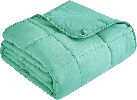 Topcee Weighted Blanket for Adults (20 lbs, 60" x 80") Queen Size Soft Cooling Heavy Blanket Sleeping, Apply to 190-210 lbs Body, Thick Breathable Blanket with Glass Bead, Easy Care