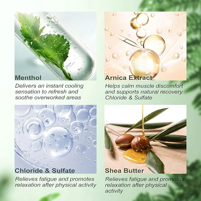 Therawolf Neuro Balm, Joint Care Soothing Cream, Arnica Oil, Camphor Blue, Chamomile Extract, Herbal Body Cooling Soothing Ointment, Daily Joint & Muscle Care (1)