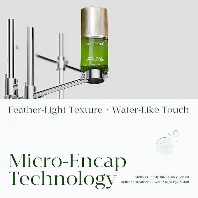 Organic Anti Aging Serum, Ultra-Light Texture, 100% Nature Glow Serum for Face, Firming Antioxidant Facial Oil with Retinol, Camellia Seed + Sea Buckthorn Oil + Aloe, Safe For Sensitive Skin