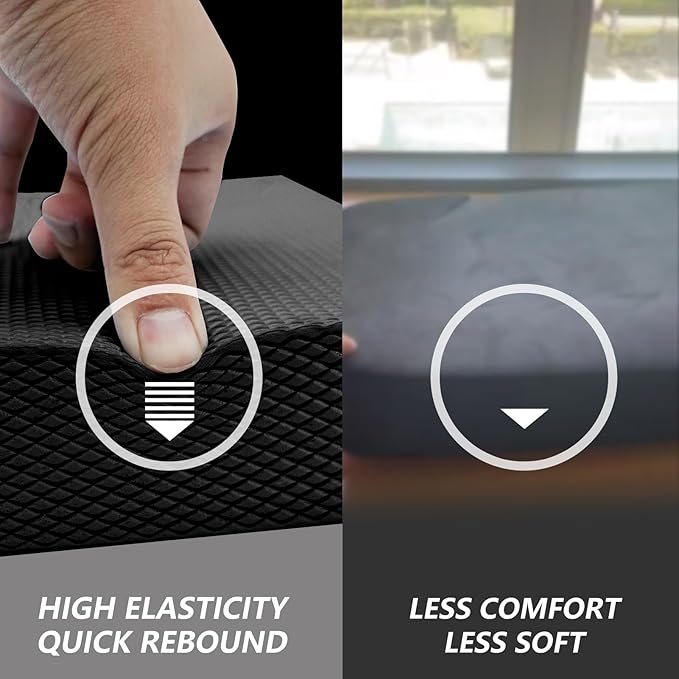 Balance Foam Mat for Physical Therapy Equipment & Strength Stability Training, Slip Resistant Foam Mat for Yoga, Pilates, Meditation