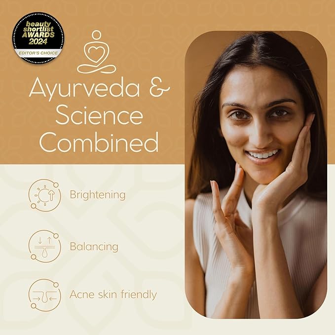 LUVIH Ultra Illume Face Serum with Triphala, Neem & Turmeric – Ayurvedic Dark Spot Corrector for Acne Marks, Blemishes & Uneven Skin Tone – 30 mL