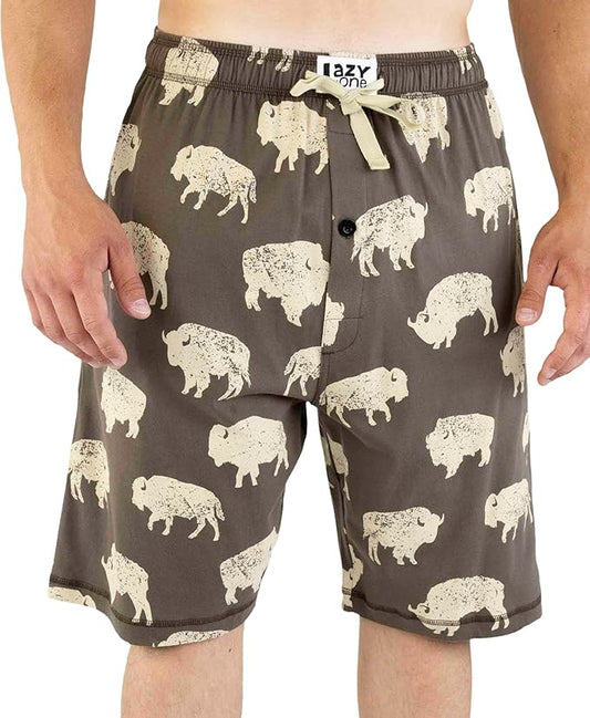 Lazy One Pajama Shorts for Men, Men's Pajama Bottoms, Sleepwear