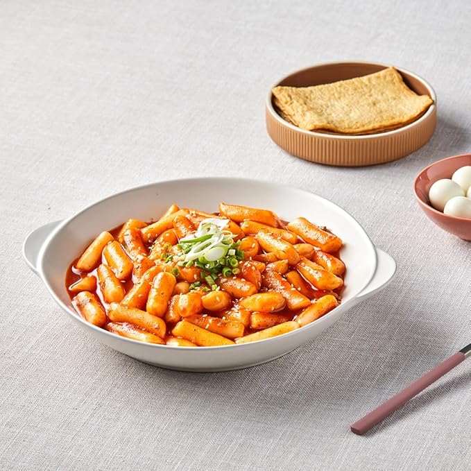 Korean Rice Cake Tteokbokki Stick – 2 Pack (3 Individual Package X 2 Pack) Vegan, Non-GMO, Gluten Free, Tteok Rice Cakes Food Pasta 21.16 oz Per Pack