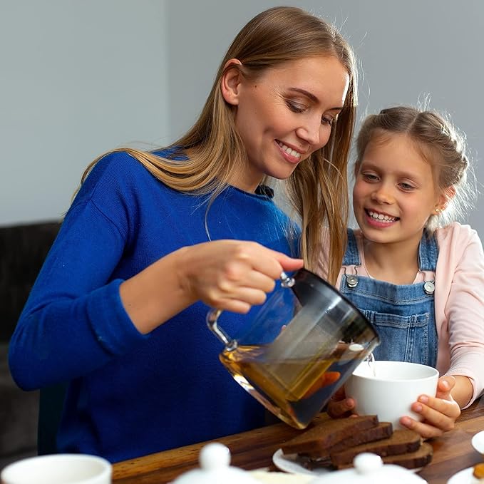 Wild Bliss Organic Chamomile Tea - Caffeine Free Calming Herbal Support - Pharmacopoeia Potency - 20 Plant Based Tea Bags