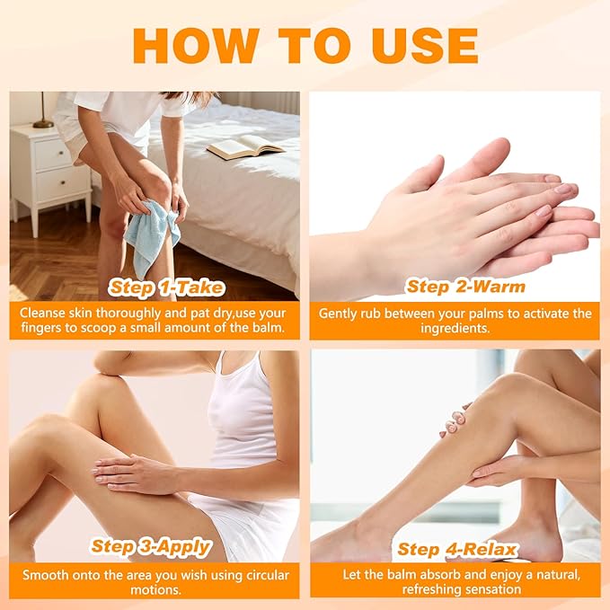 2pcs Therawolf Neuro Balm,Joint Care Soothing Cream, Herbal Body Cooling Soothing Ointment, Natural Joint Care Massage Cream