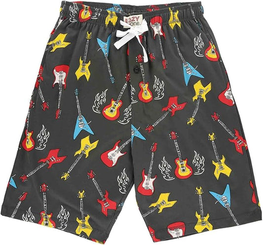 Lazy One Pajama Shorts for Men, Men's Pajama Bottoms, Sleepwear