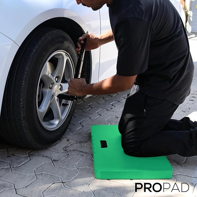 Thick Kneeling Pad, Garden Kneeler for Gardening, Bath Kneeler for Baby Bath, Kneeling Mat for Exercise & Yoga, Knee Pad for Work, Floor Foam Pad, 2X Large (XXL) 24 x 14 x 1.5 Inches, Green