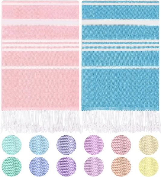 Thin Turkish Beach Towel Lightweight Quick Dry Absorbent Cotton Bathroom Bath Pool Swim Towels Extra Large Oversized Sand Free Beach Accessories Essentials Cloud Gifts for Adult