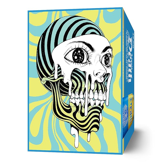 Liquid Death, Blueberry Buzzsaw Iced Tea, 12-Pack (12 oz Cans), Blueberry Flavored Black Tea, Low Calorie, No Artificial Sweeteners, B12 & B6 Vitamins