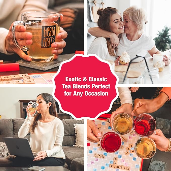 Tiesta Tea - Royal Breakfast, Loose Leaf, Classic English Black Tea, Premium High Caffeine Hot & Iced Blend, Brews Up to 50 Cups, 4oz Refillable Tin