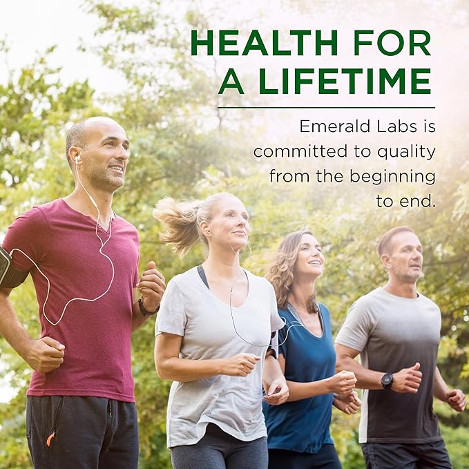 EMERALD LABS Women's 1-Daily Multi - Multivitamin for Women - Includes Calcium, Zinc, Vitamin B & More - Bone & Immune Support Supplement* - Gluten-Free - 60 Vegetable Capsules