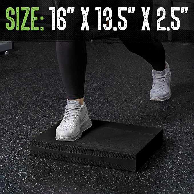 Gradient Fitness Balance Pad Foam Board Stability Cushion Exercise Trainer for Balance, Stretching, Physical Therapy, Mobility, Rehabilitation and Core Strength Training