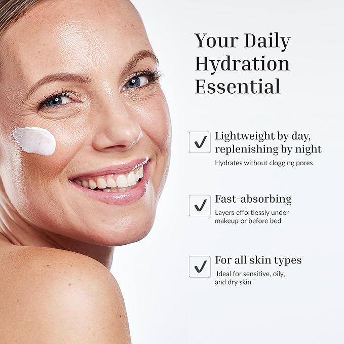 Dewy Moisture Replenishing CreamBelagu Naturals Dewy Moisture Replenishing Cream with Snow Mushroom & Niacinamide | Hydrating Face Moisturizer for Plump Skin, Fine Lines & Lasting Glow