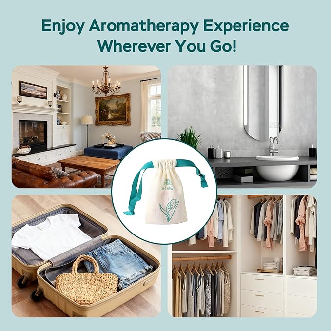 Shower Steamers Aromatherapy with Portable Bag - Birthday Gifts for Women, Shower Bombs with Natural Essential Oils, Self Care Gifts for Relaxation & Stress Relief, Stocking Stuffers 8 Pack