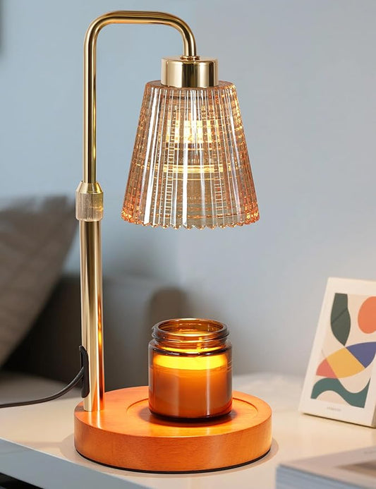 Candle Warmer Lamp with Timer Dimmable, Birthday Gifts for Women Mom, House Warming Gifts New Home Decor, Wax Melt Warmer for Jar Candles
