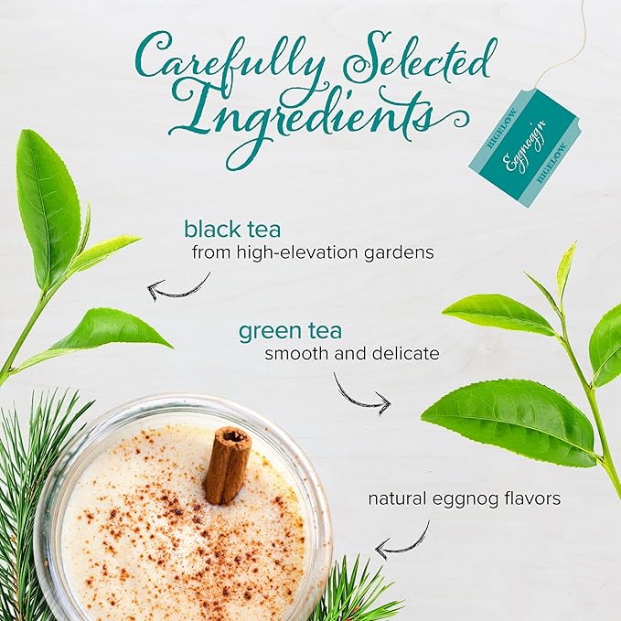 Bigelow Eggnogg'n Tea 18 ct tea bags