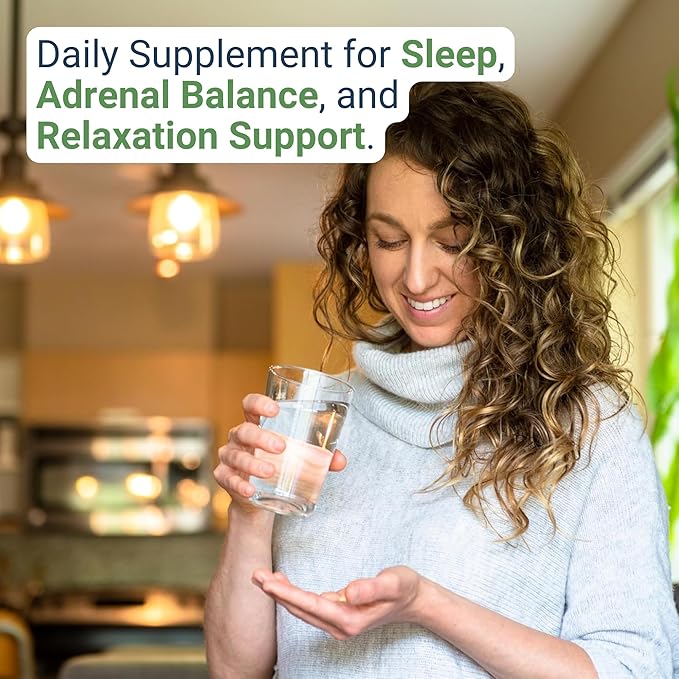 Healthy Gut BeSerene Daily | Cortisol & Stress Support | Supports Your Sleep and Adrenals | 30 Servings