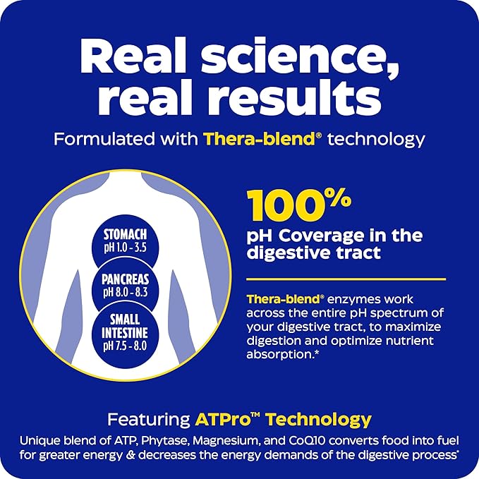 Enzymedica Digest Gold + ATPro, Maximum Strength, Fast-Acting, Helps Digest Large Meals, Prevents Bloating and Gas, 240 Count (FFP)