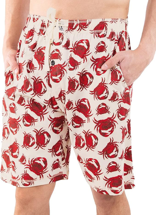 Lazy One Pajama Shorts for Men, Men's Pajama Bottoms, Sleepwear