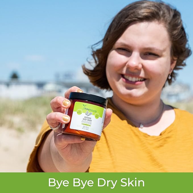 RaGaNaturals Fragrance Free Body Lotion 16fl oz and Body Cream 8 fl oz, Ultra Hydrating Moisturizer for Women, Men, Babies and Kids