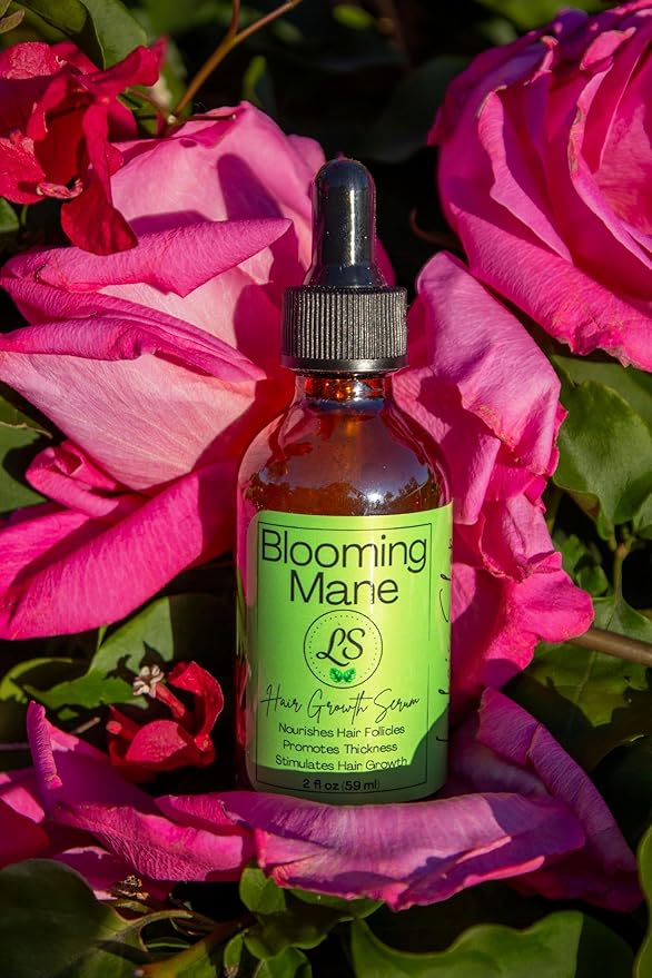 Blooming Mane - Hair Growth Serum, Natural Hair Oil, Promotes Hair Growth 2 fl oz
