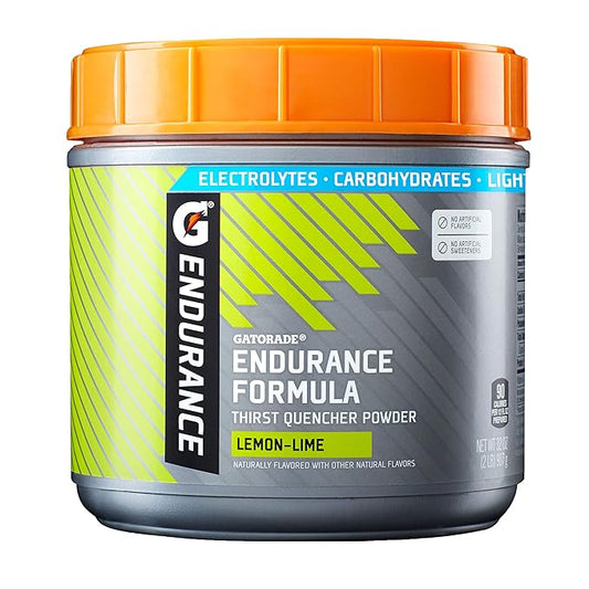 Gatorade Endurance Formula Powder, Lemon Lime, 32 Ounce (Pack of 1) (Packaging may vary)