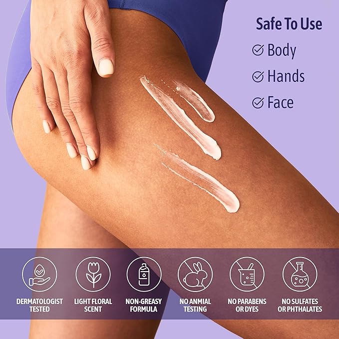 NATURE WELL Clinical Collagen Peptide Intense Moisture Cream for Face, Neck, & Body, Anti-Aging, Hydrates, Plumps, Restores Moisture, & Increases Suppleness, 10 Oz (Packaging May Vary)