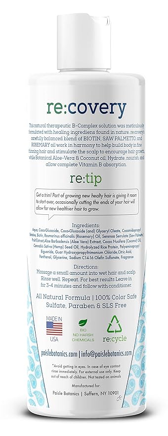 Biotin Shampoo and Conditioner for Thinning Hair Growth Thickening Shampoo for Hair Loss Treatment NATURAL Sulfate Free for Color Treated Hair Regrowth Treatment for Men Women