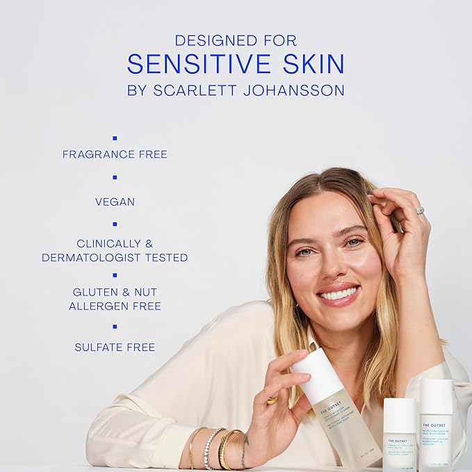 The Outset Firming Vegan Collagen Prep Serum - Gentle, Fragrance Free Multi-Benefit Serum - Hydrating, Brightening, Plumping and Anti-Aging - Clean, Vegan, Gluten Free - All Skin Types - 1 fl oz