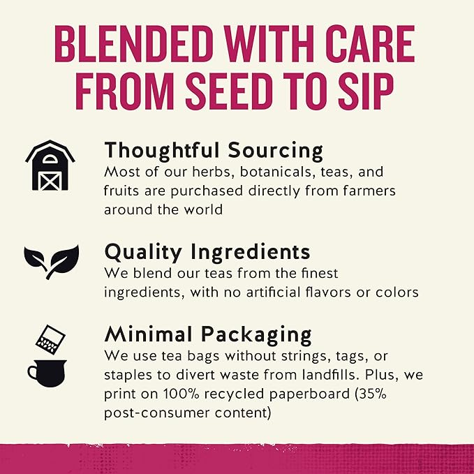 Celestial Seasonings Herbal Tea, Peppermint, 40 Count (Pack of 6)