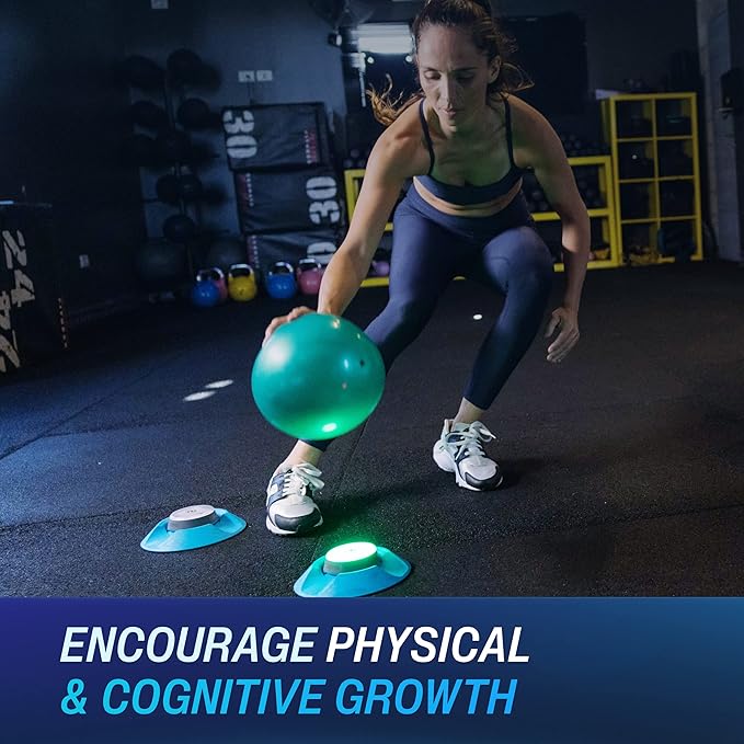 BlazePod Reaction Training Platform Improves Reaction Time and Agility for Athletes, Trainers, Coaches, Physical & Neurological Therapists, Fitness Trainers, Physical Educators