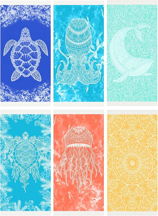 Thin Turkish Beach Towel Lightweight Quick Dry Absorbent Cotton Bathroom Bath Pool Swim Towels Extra Large Oversized Sand Free Beach Accessories Essentials Cloud Gifts for Adult