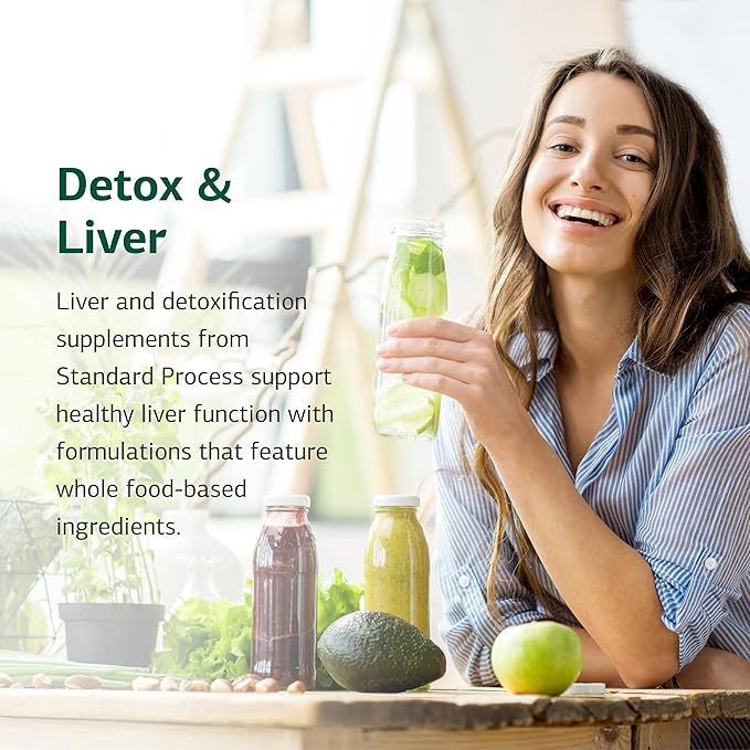 Standard Process SP Detox Balance - Detox Cleanse with Pea Protein, Iron, Magnesium & Choline - Vegan, Non-Dairy & Gluten-Free - 28 oz