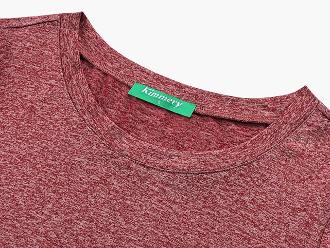 Kimmery Workout Tops for Women Long Sleeve Shirts for Women Quick Dry Line Decor Yoga Tops Sizes S-3XL