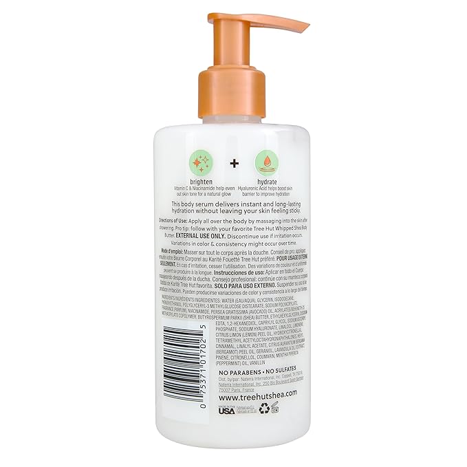 Tree Hut Palm Grove Hydraglow Body Serum, 11 OZ.