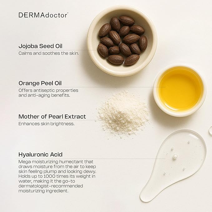 DERMAdoctor Gentle Face Wash for Sensitive Skin, Face Wash for Rosacea Sensitive Skin, Pregnancy Safe Facewash for Acne Prone Skins, Hypoallergenic, Non Comedogenic Facial Cleanser, Dermatologist Made