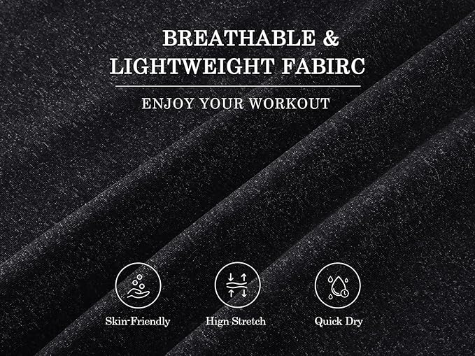 Kimmery Workout Tops for Women Long Sleeve Shirts for Women Quick Dry Line Decor Yoga Tops Sizes S-3XL