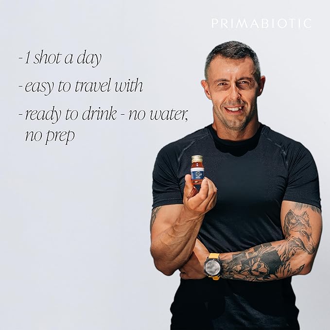 PRIMABIOTIC Liquid Collagen Sport- High Collagen Content [10,000 Mg] Per Serving - Hydrolyzed Collagen Drink and 12 Vitamins Orthosilicic Acid | Helps Bone Health, Hair, Nails | (30 Bottles x 30 ML)