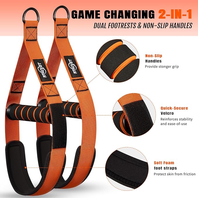 Pull Up Bands, Heavy Duty Resistance Bands with Handle, Workout Bands for Pull Up Bar, Pullup Assist Band Set for Exercise, Full Body Workout, Home Gym for Enhanced Strength, Muscle Training
