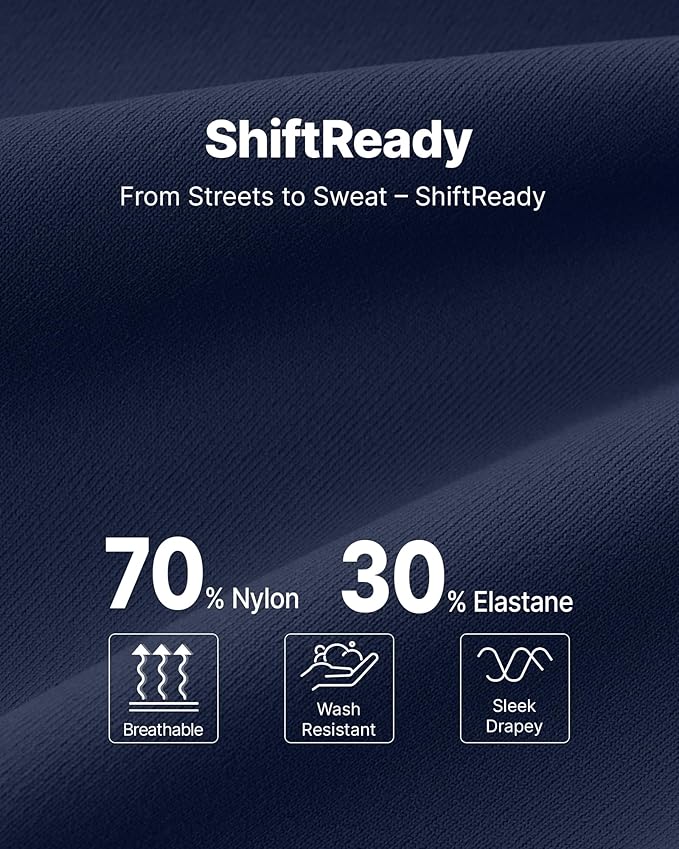 G4Free ShiftReady Womens Ankle Dress Yoga Pants with Pockets Stretchy Business Casual Slacks Work Trousers Travel Pant