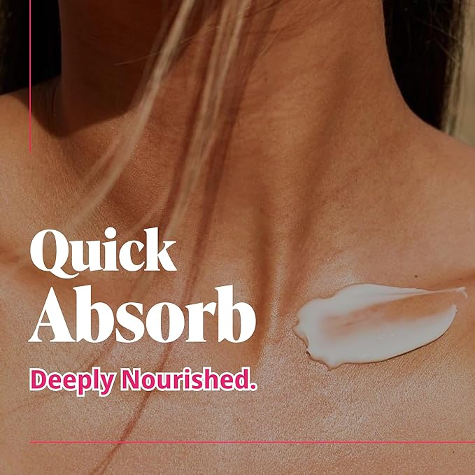 Nutrius Berry Bliss Body Butter – Hydrating Vegan Cream with Acai & Vitamin C, 6oz