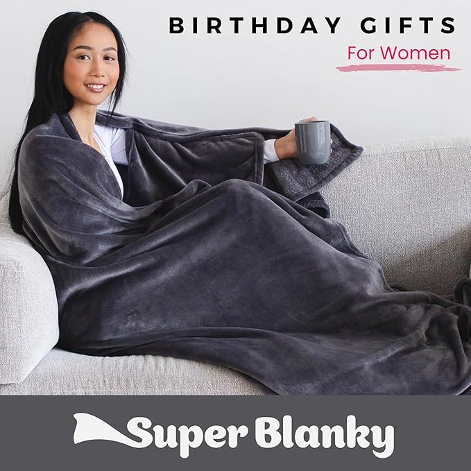 Wearable Blankets for Women, Adult Wearable Blanket Men, Top Christmas Gifts for Women, Wife Birthday Gift Ideas