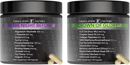 Formulation Factory The Night Before x Crown of Glory (Bundle)