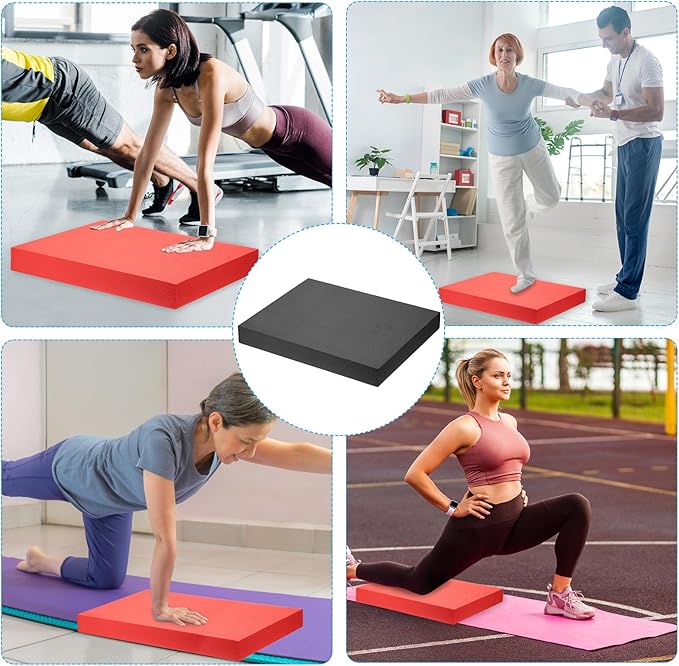 PATIKIL Balance Pad Non-Slip TPE Foam Pad Cushion Exercise Yoga Mat Knee Pad for Fitness Stability Core Training Stretching