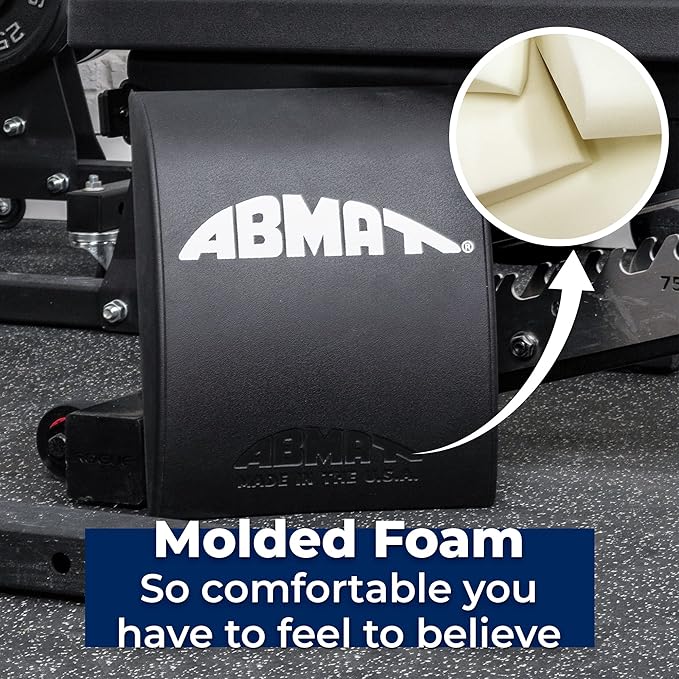 ABMAT Sit Up Mat- Premium Foam Abmat - The Original Abdominal and Core Trainer Mat for Full Range of Motion Sit ups, Crunches and Ab Workouts