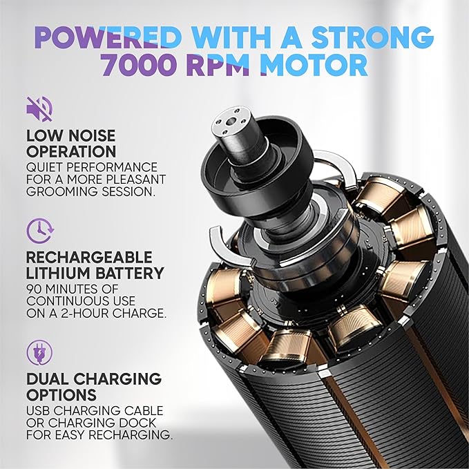 Body Hair Trimmer for Men and Women, Ball and Groin Trimmer, Bikini Trimmer, Pubic Hair, Manscaper, Waterproof, Wireless Grooming, Body Shaver, Manscape (Black)