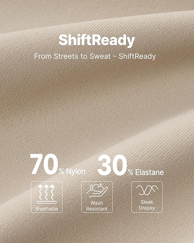 G4Free ShiftReady Womens Ankle Dress Yoga Pants with Pockets Stretchy Business Casual Slacks Work Trousers Travel Pant