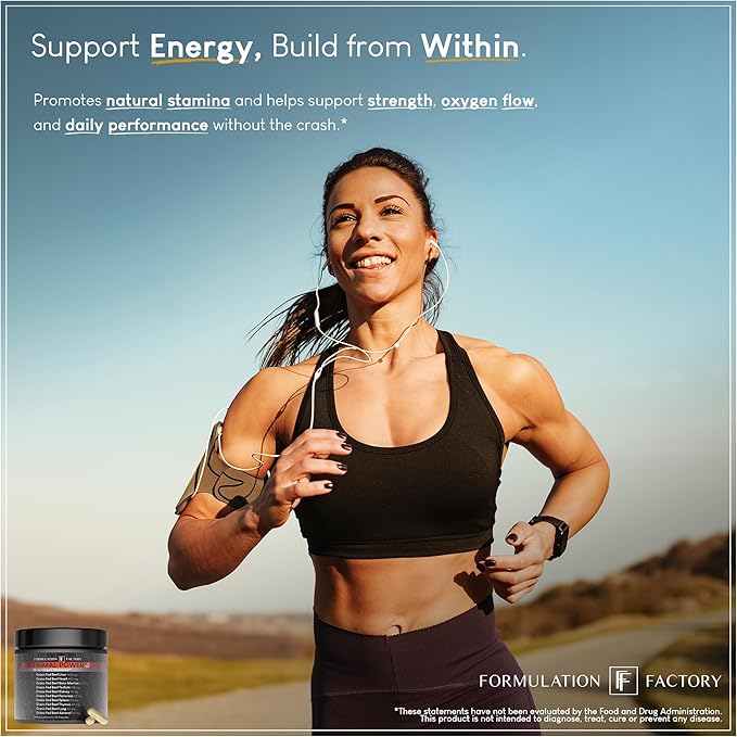 Formulation Factory Primal Power 10-in-1 Grass-Fed Organ Supplement with Beef Liver, Heart, Marrow, Testicle, Kidney, Supports Vitality, Hormones, Energy, Immunity (4 Month Supply, 240 Capsules)